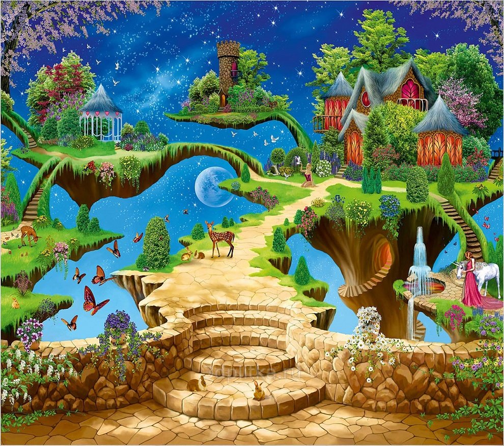 дома - фентези, сказки - оригинал