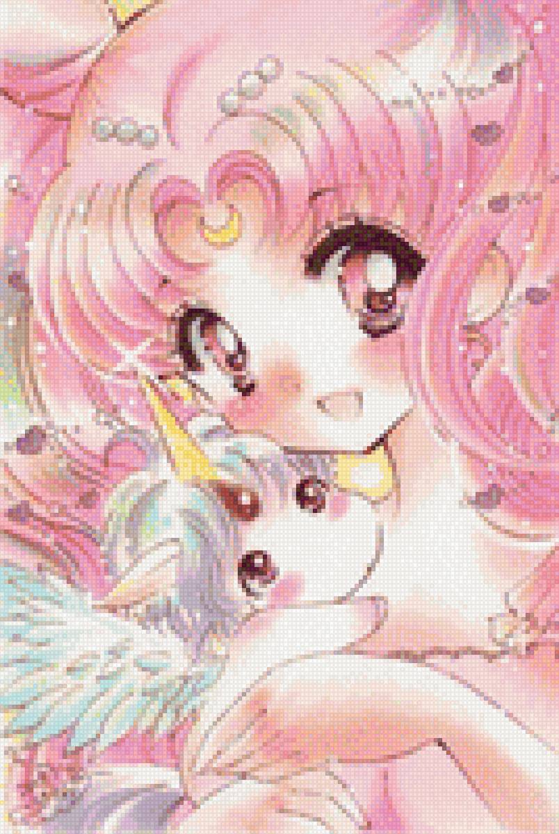 Принцесса Чибимун и Гелиос - sailor moon - предпросмотр