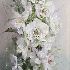 Схема вышивки «цветы»