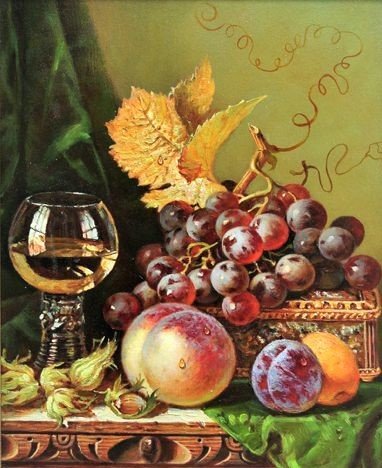 виноград - натюрморт - оригинал