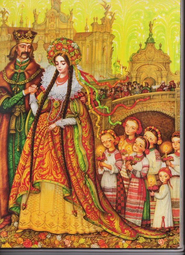 Сказка - иллюстрация, сказка - оригинал