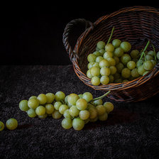 Схема вышивки «Виноград»