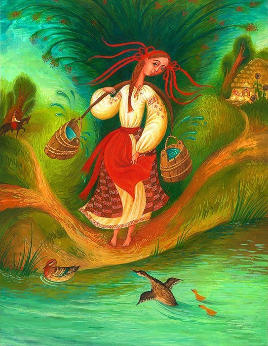 Сказка - иллюстрация, сказка - оригинал