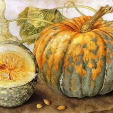 Схема вышивки «ТЫКВА»