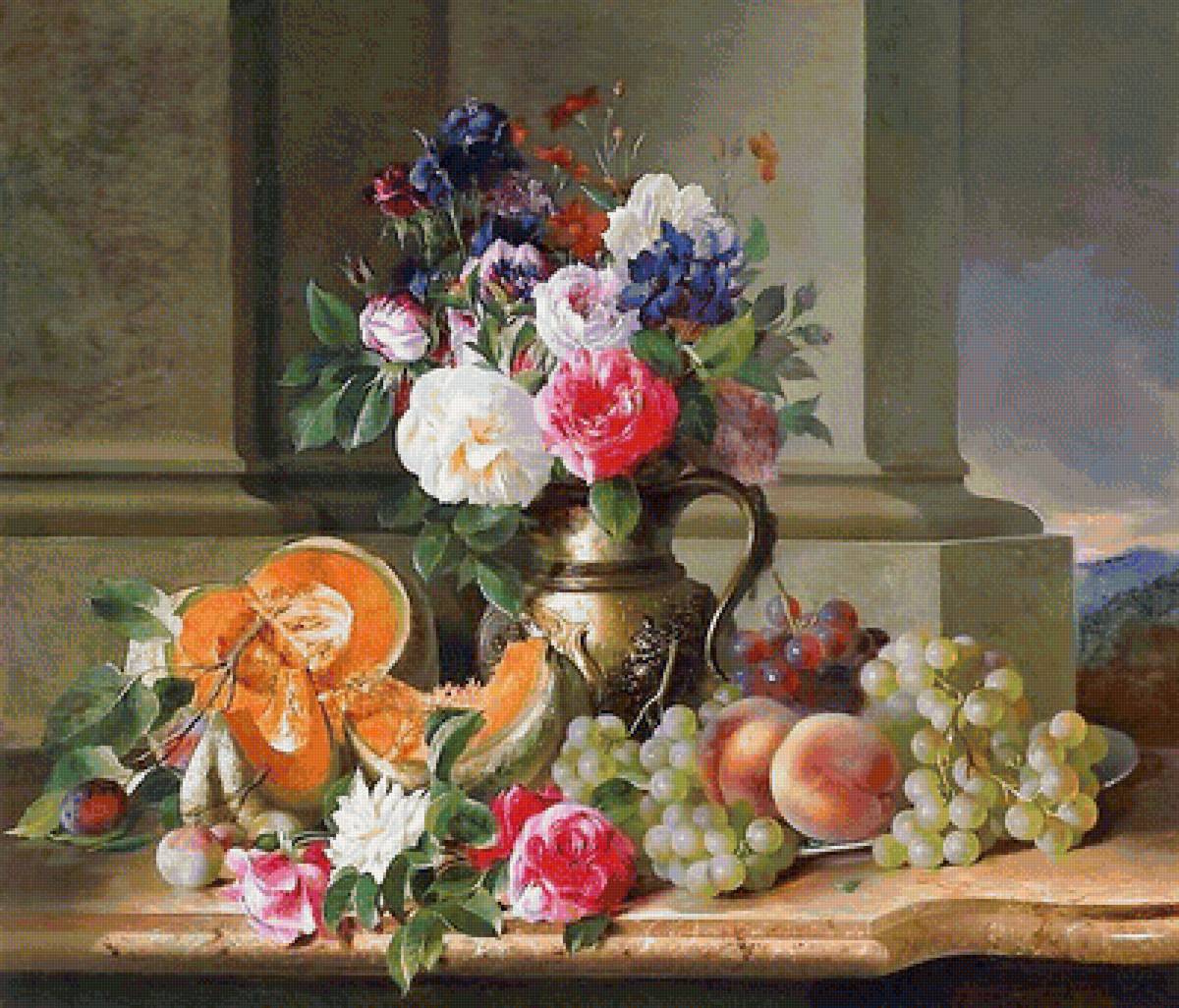 натюрморт - живопись, картина, натюрморт - предпросмотр
