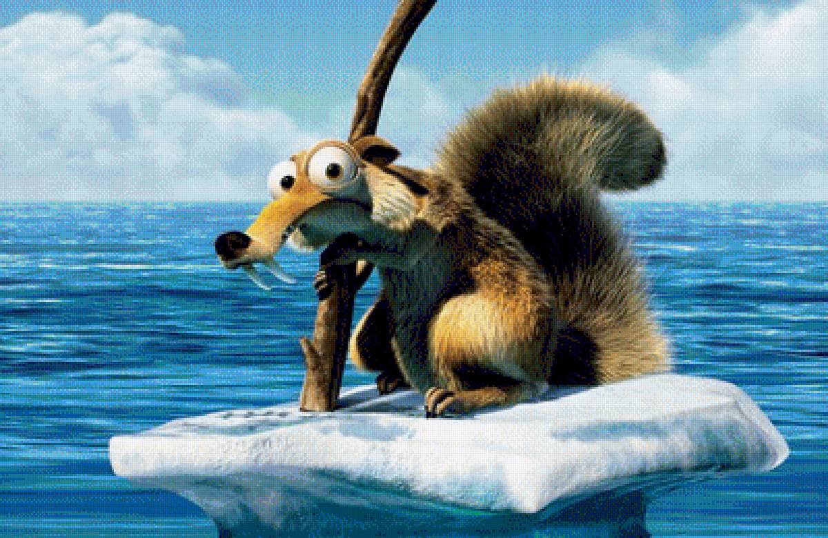 ледниковый период - мультфильм белка - предпросмотр
