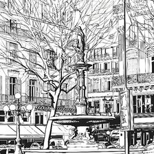 Схема вышивки «рисунок»