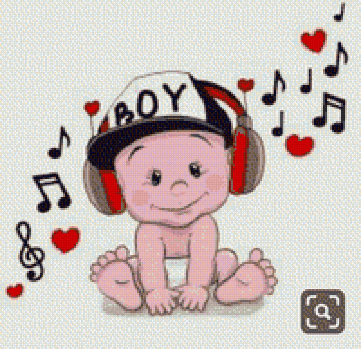 Boy - мальчик, метрика, малыш - предпросмотр