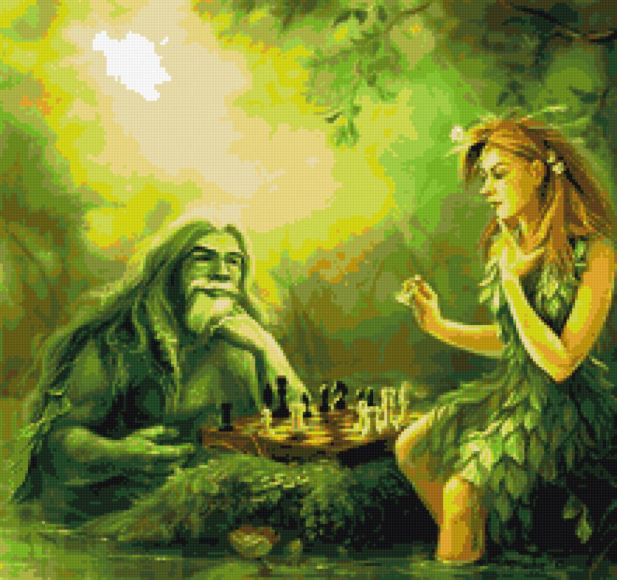 Игра в шахматы - предпросмотр