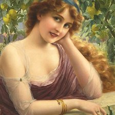 Схема вышивки «длинноволосая»