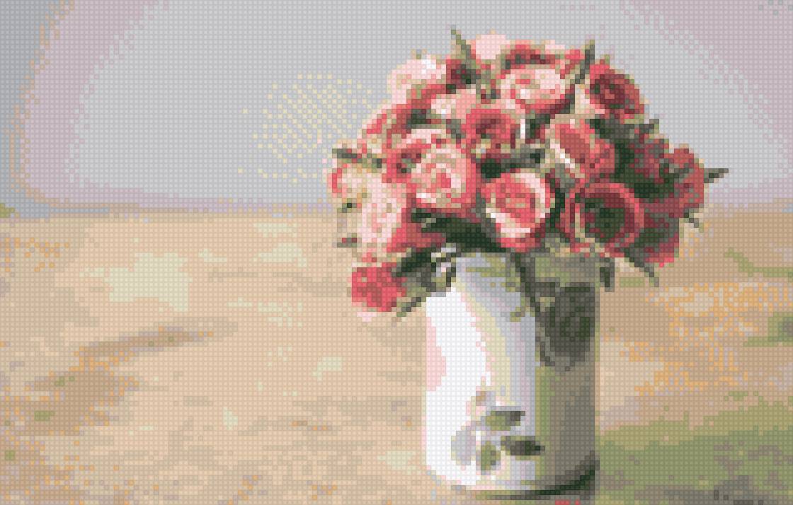 Бежевая нежность - цветы - предпросмотр