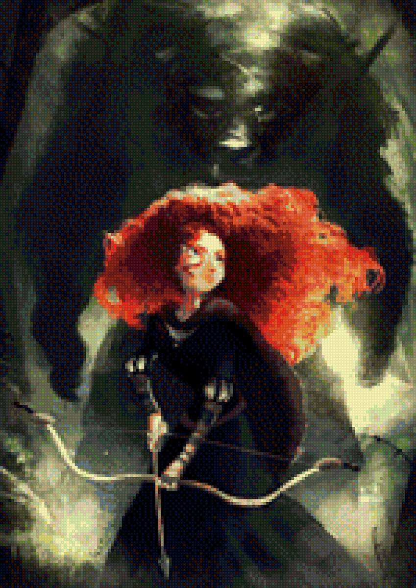 Merida - храбрая сердцем, brave - предпросмотр