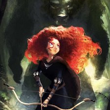 Схема вышивки «Merida»
