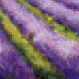 Предпросмотр схемы вышивки «лавандовое поле» (№1843370)