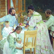 Схема вышивки «террасса»