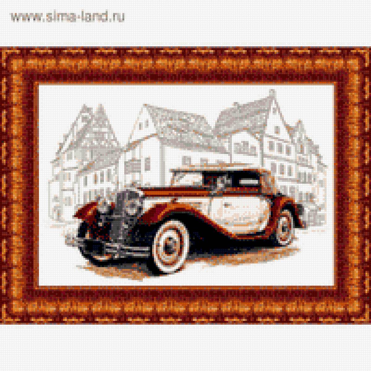 родстер - авто, ретро - предпросмотр