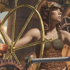 Схема вышивки «Она»