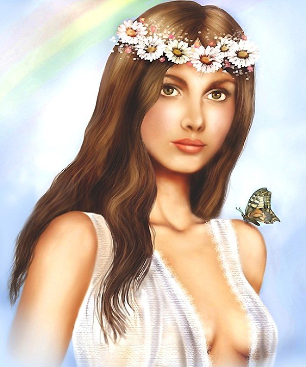 Девушка - оригинал