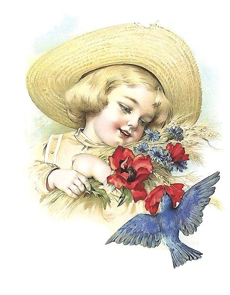 ретро открытка - оригинал