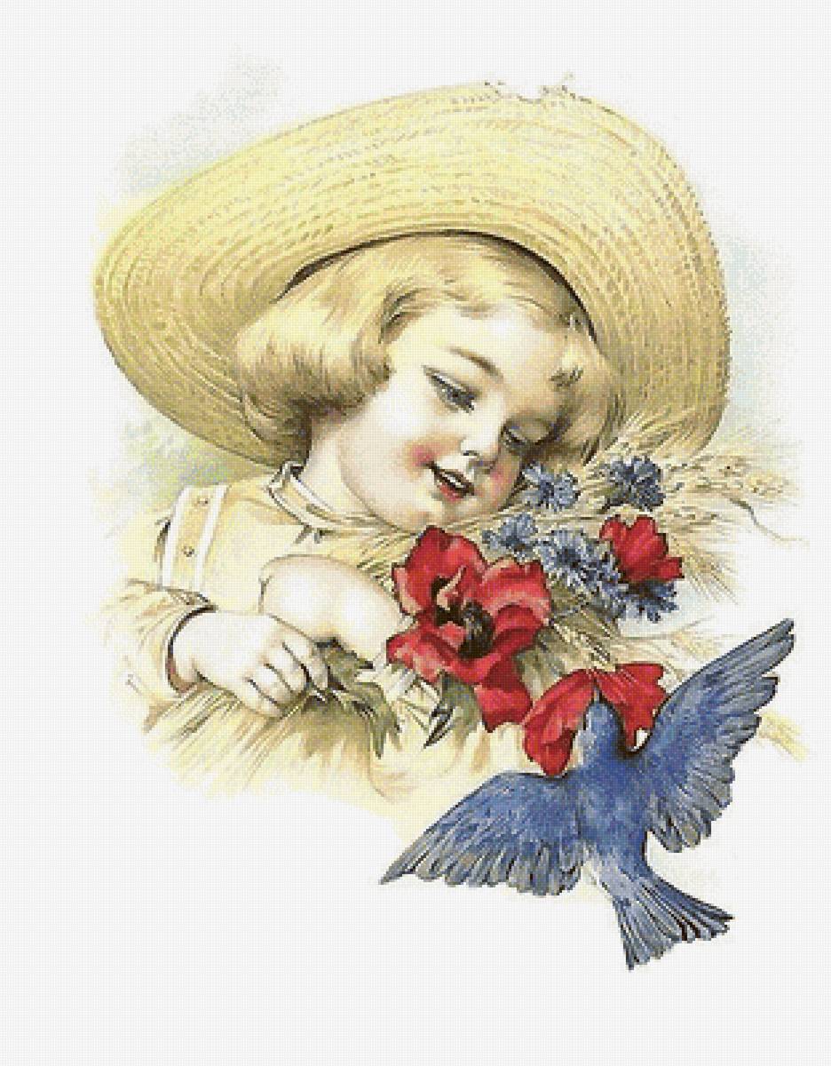 ретро открытка - предпросмотр