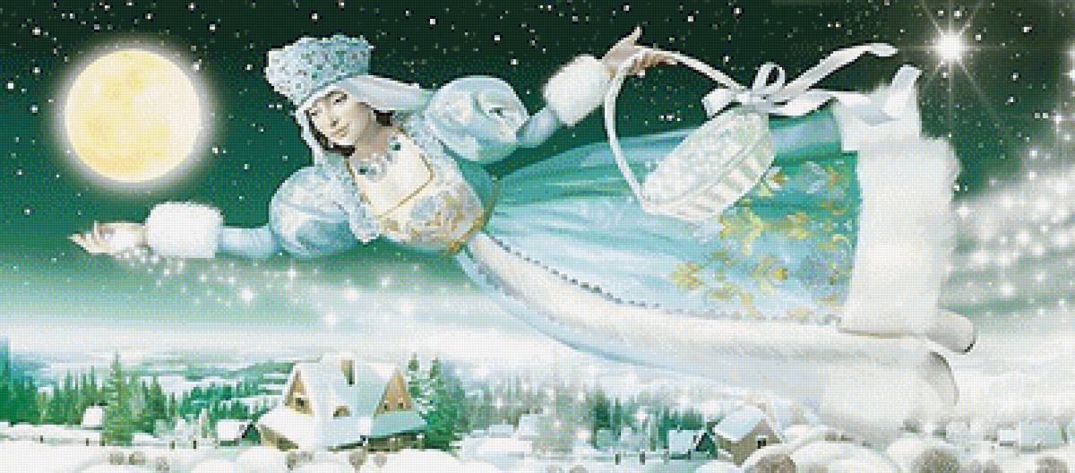 «Была зима... Татьянин день» - художник-иллюстратор доронина татьяна - предпросмотр