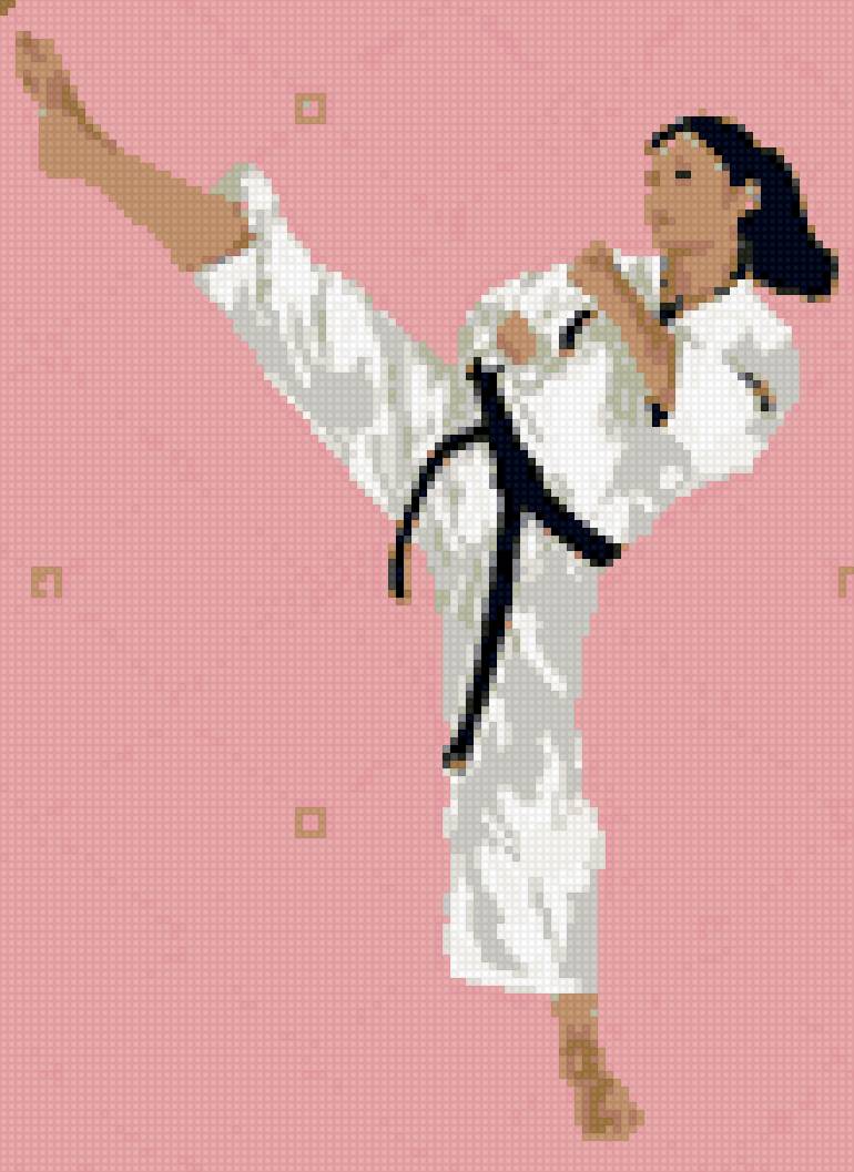 Каратистка - предпросмотр