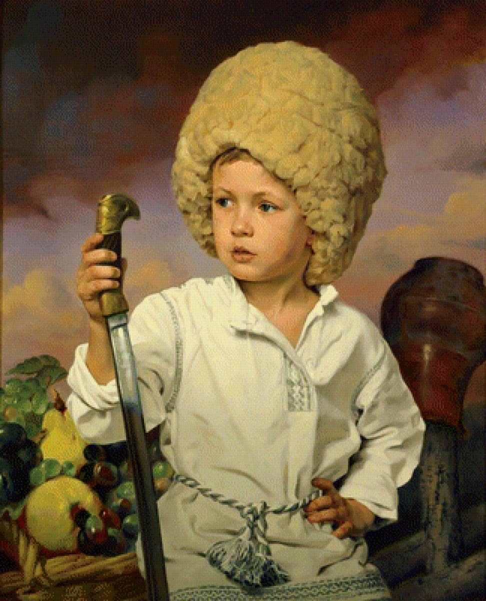 Мальчик с саблей - дети, мальчик - предпросмотр