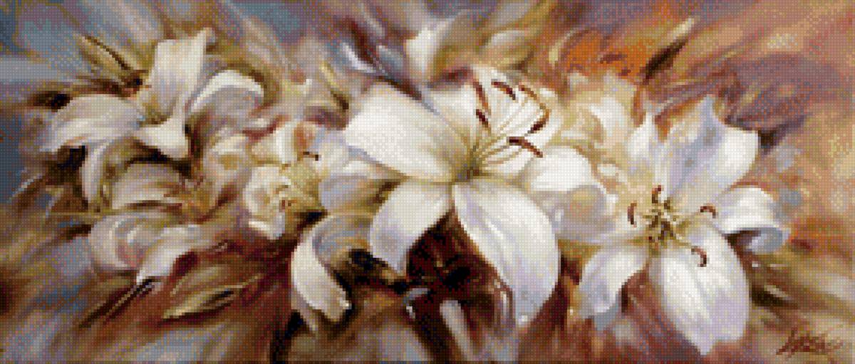 лилии - лилии, цветы - предпросмотр