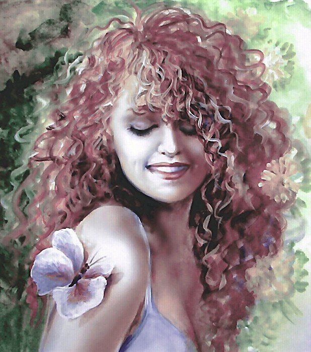 Девушка - оригинал