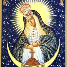 Схема вышивки «Богоматерь»