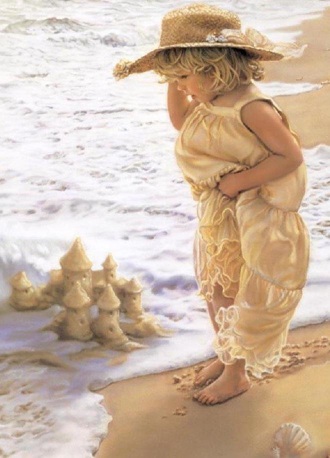 девочка и море - оригинал