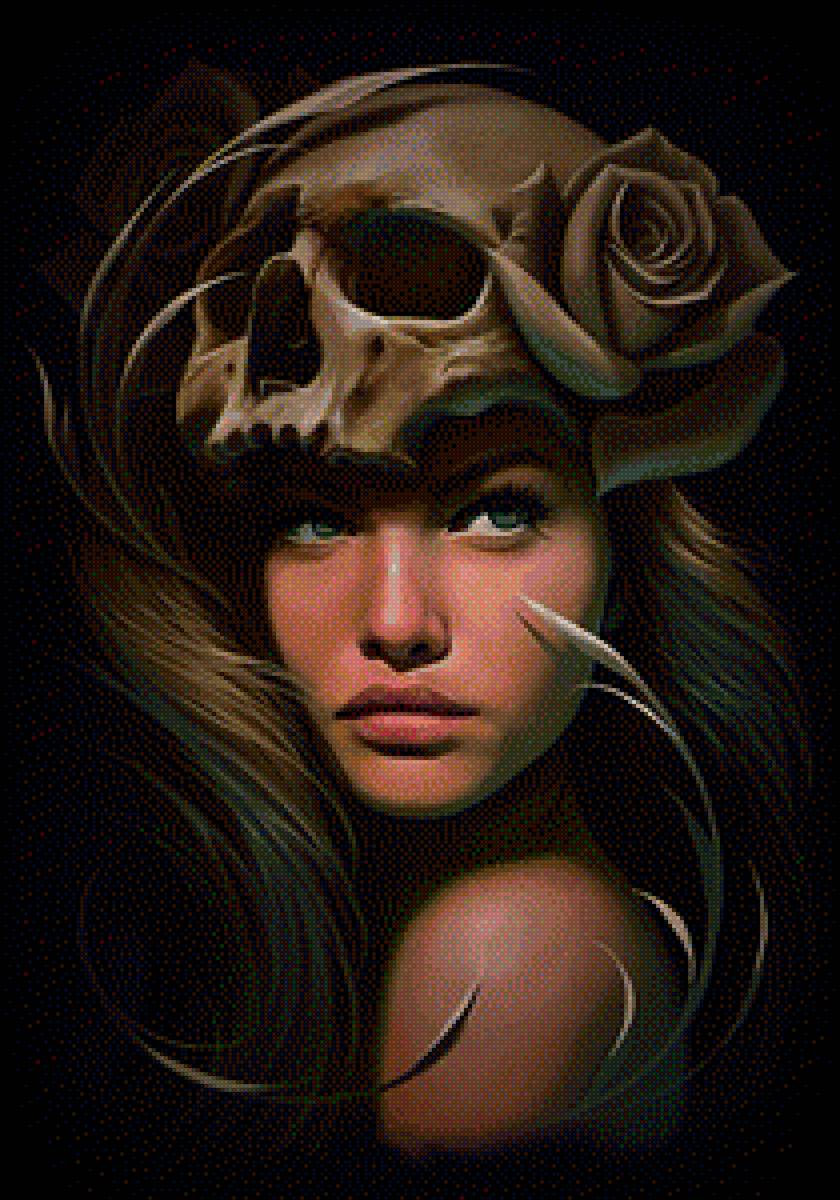 колдунья - девушка - предпросмотр