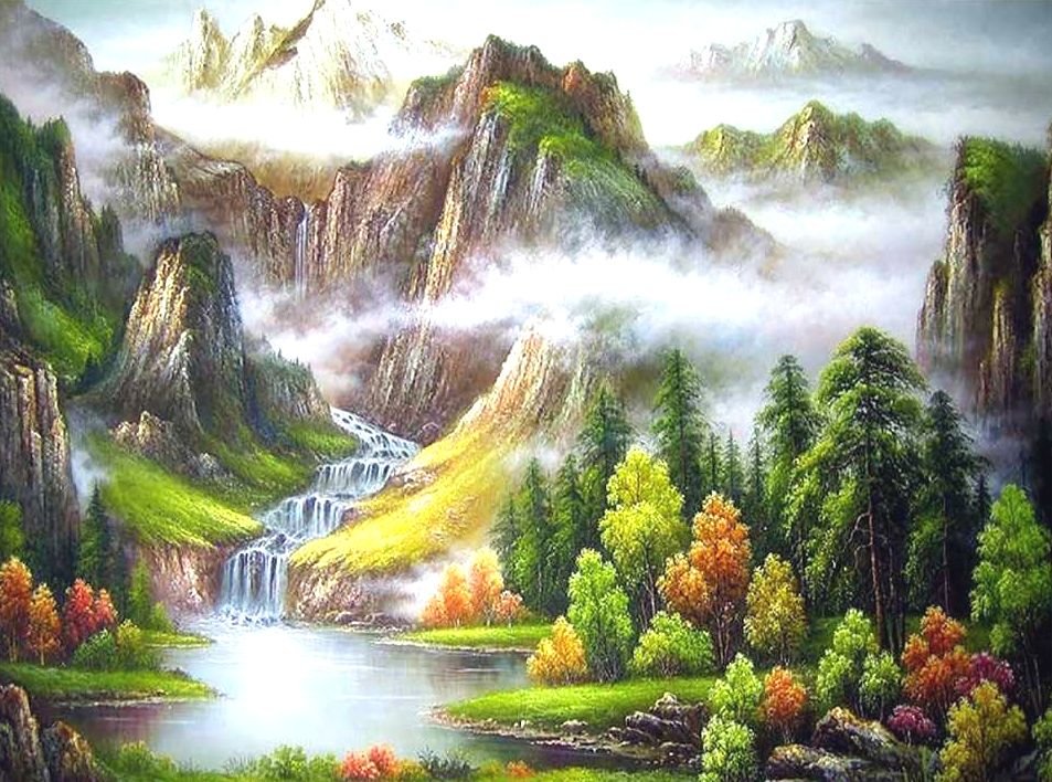 Горы - оригинал