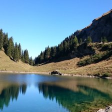 Схема вышивки «Пейзаж»