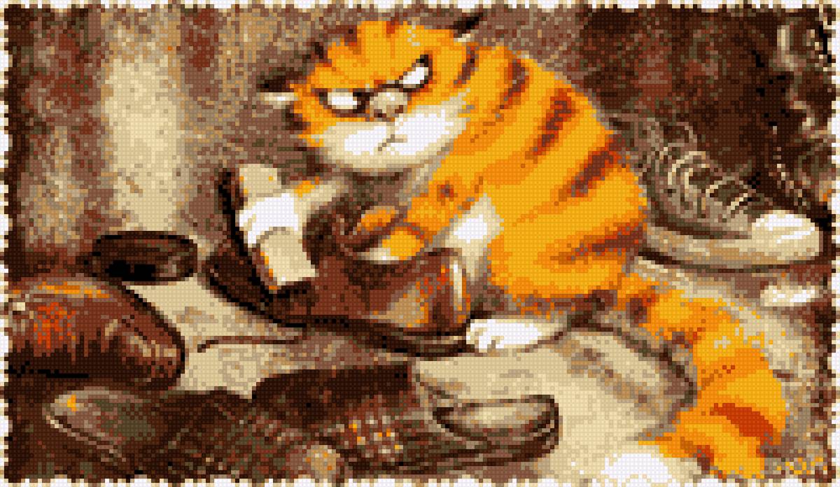 кот чистюля - предпросмотр