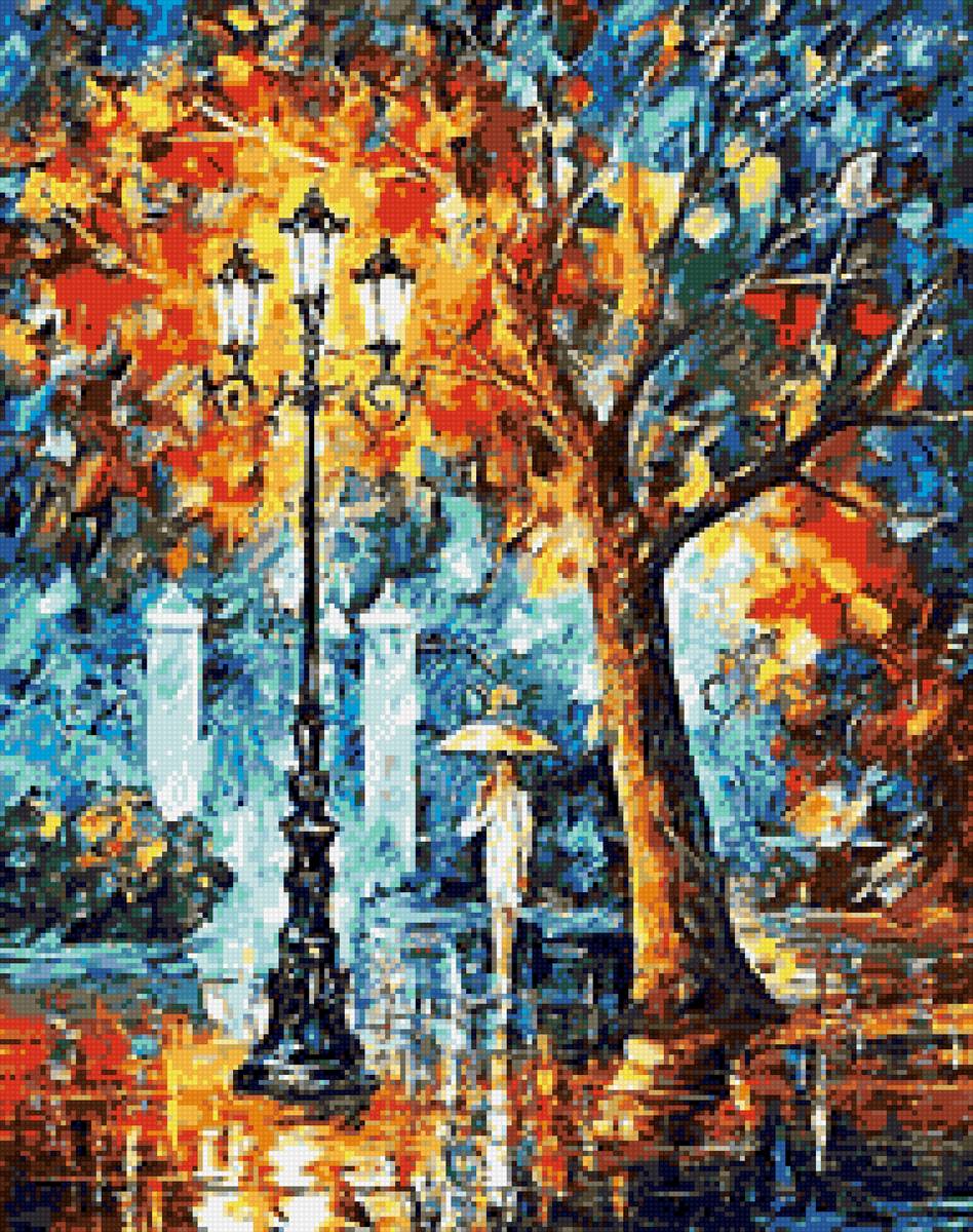 свет и сумрак - фонари. улица, дождь - предпросмотр