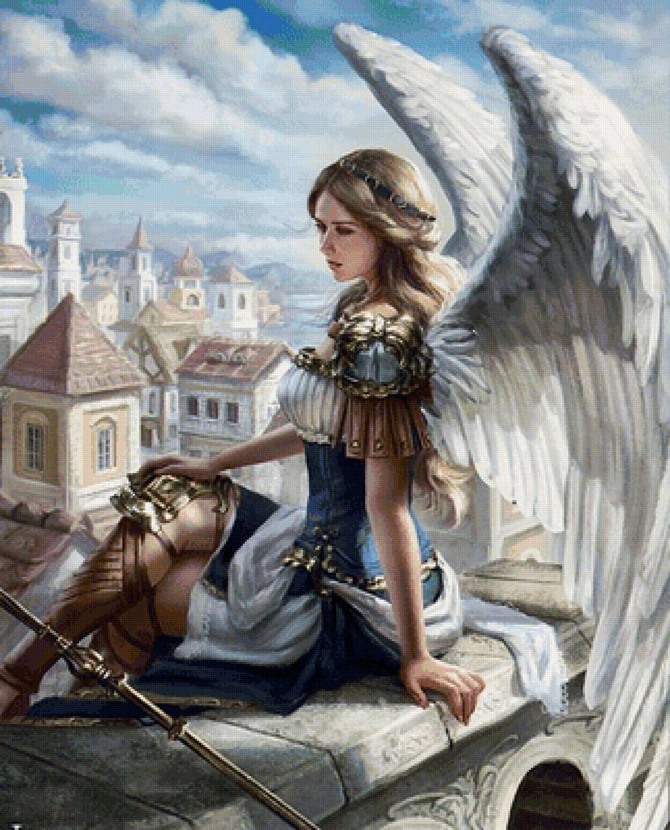 Angel - ангел, фэнтези - предпросмотр