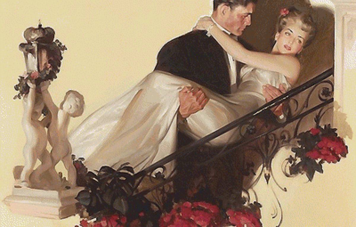 двое - джозеф кристиан лейендекер - предпросмотр