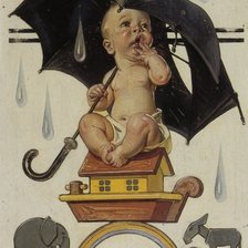 Схема вышивки «малыш»