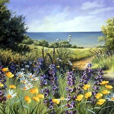 Схема вышивки «ПОЛЕВЫЕ ЦВЕТЫ»