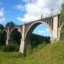 Схема вышивки «Октябрьский виадук»