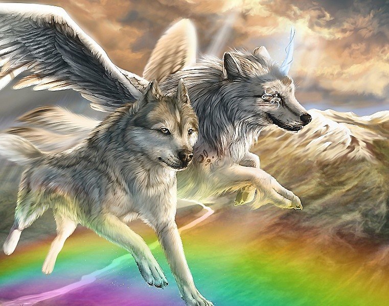 волки - фентези - оригинал