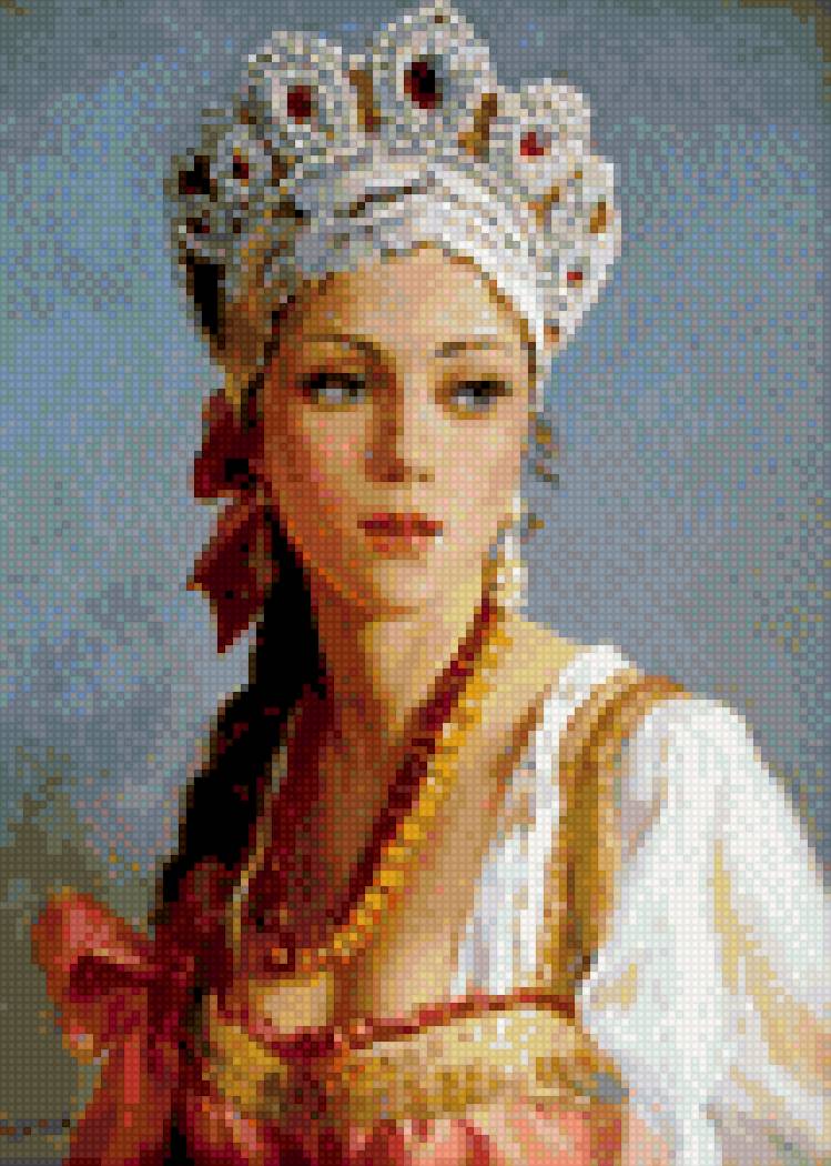 русская девушка - славянка, девушка - предпросмотр