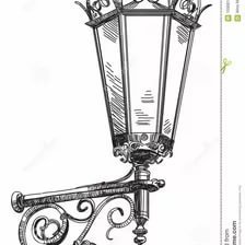 Схема вышивки «фонарь»