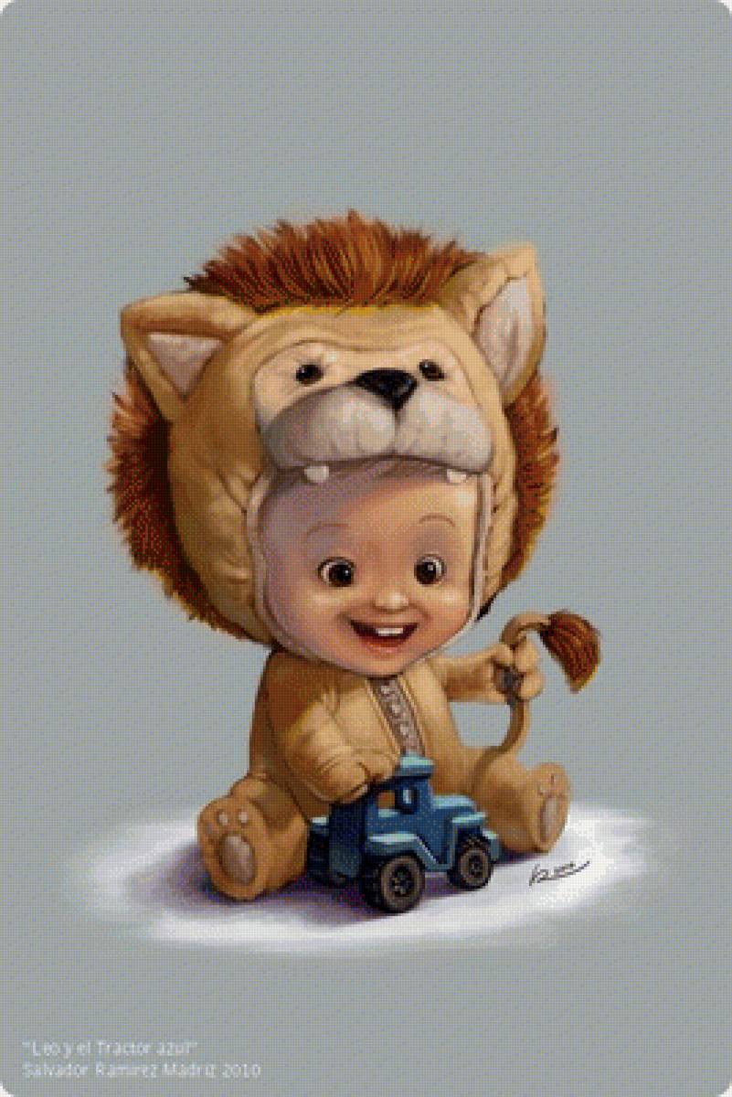 Тигра - детки, зверятки - предпросмотр