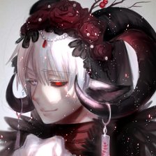 Схема вышивки «Демон»