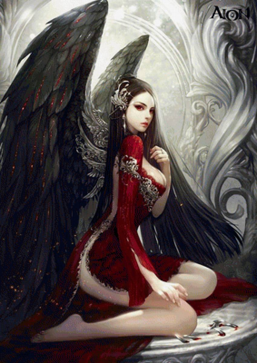 Девушка - фэнтази, сказки, иллюстрации - предпросмотр