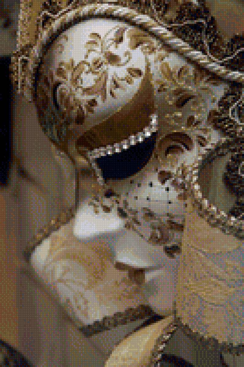 Венецианская маска - карнавал, венецианская маска - предпросмотр