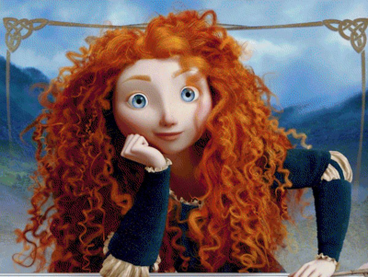 Мерида - девушка, мерида, дисней, принцесса, мультфильм - предпросмотр