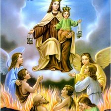 Схема вышивки «святые ангелы»